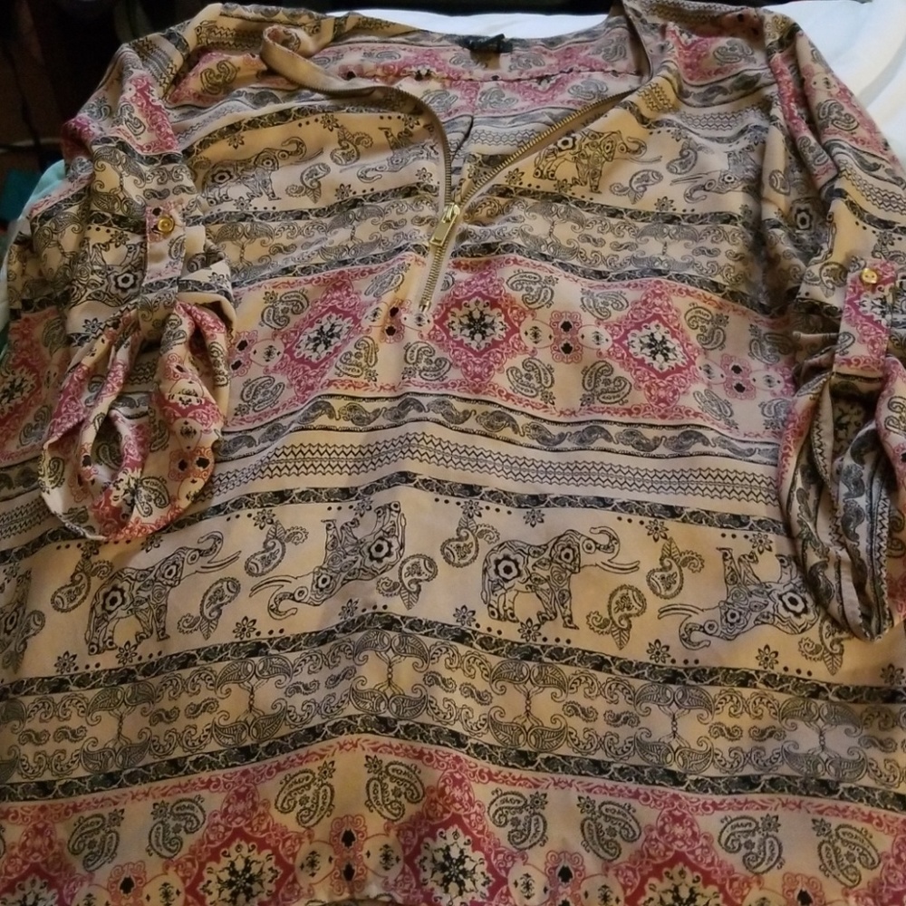 Beautiful Elephant blouse